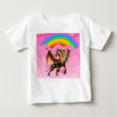T-shirt Pour Bébé Joli Dragon (Devant)