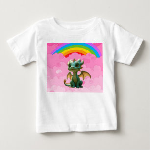T-shirt Pour Bébé Joli Dragon