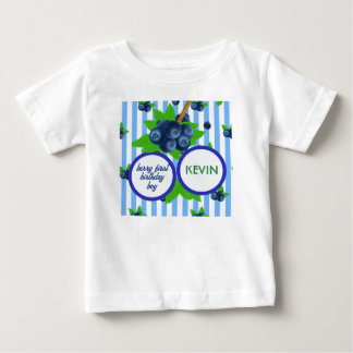 T-shirt Pour Bébé Joli Invité d'Honneur Blue Berry pour un Premier A