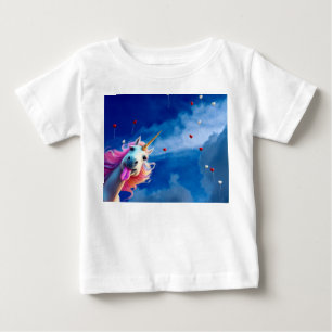 T-shirt Pour Bébé Joli licorne.
