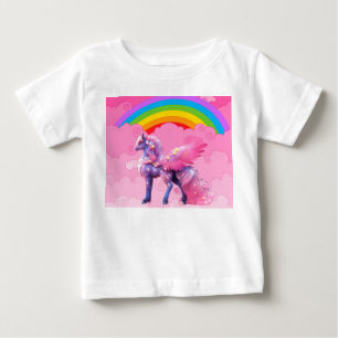 T-shirt Pour Bébé Joli licorne.