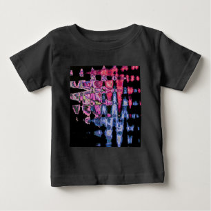 T-shirt Pour Bébé Joli motif de couleurs d'eau mignonne
