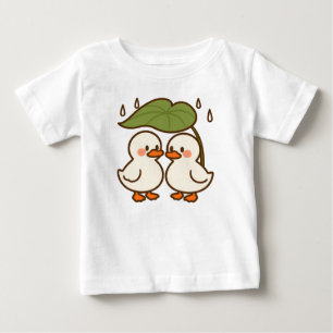 T-shirt Pour Bébé Jolie bande dessinée Colliers Partage Leaf enfants