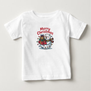 T-shirt Pour Bébé Jolie chemise de Noël pour les enfants