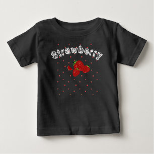 T-shirt Pour Bébé Jolie fraise d'été