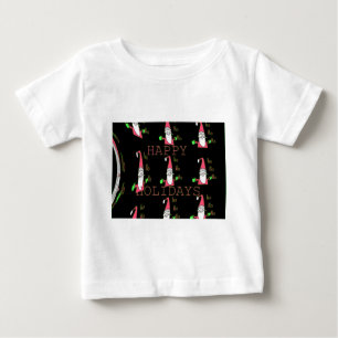 T-shirt Pour Bébé Jolly Mouse Père Noël : Une Illustration Fun Holid