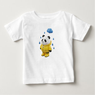 T-shirt Pour Bébé Jouet en vinyle Designer Panda en imperméable