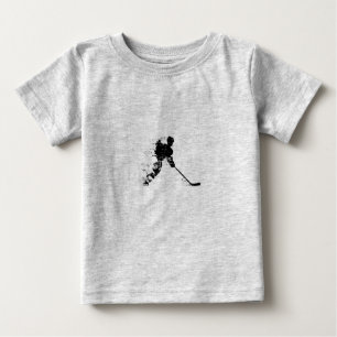 T-shirt Pour Bébé Joueur de hockey