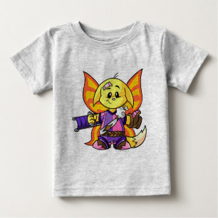 T-shirt Pour Bébé Joueur de Kacheek Faerieland