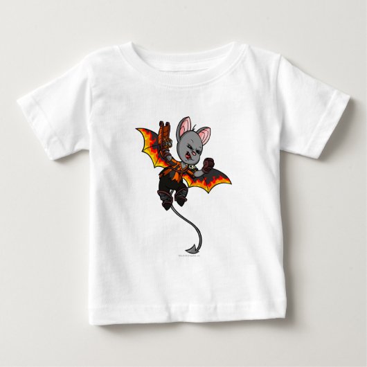 T-shirt Pour Bébé Joueur de Korbat Haunted Woods (Devant)
