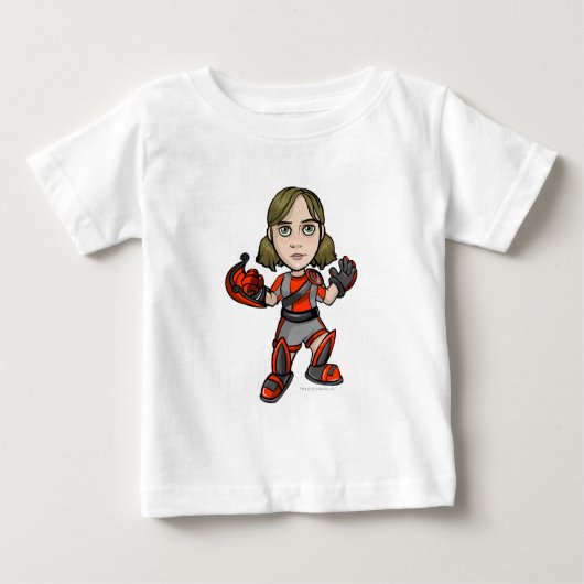 T-shirt Pour Bébé Joueur de personnel de station spatiale de Snarkie (Devant)