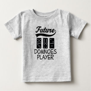 T-shirt Pour Bébé Joueur des futurs dominos