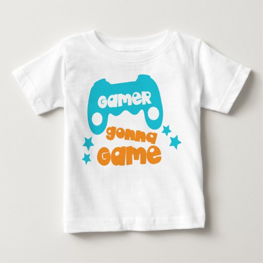 T-shirt Pour Bébé Joueur Gonna Game, Jeu Vidéo, Joystick, Joypad (Devant)