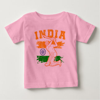 T-shirt Pour Bébé Joueur indien de cricket