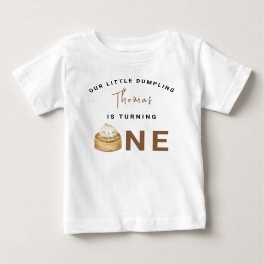 T-shirt Pour Bébé Jour d'anniversaire chinois à la benne merci (Devant)