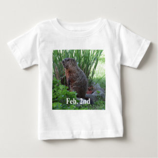 T-shirt Pour Bébé Jour de Groundhog