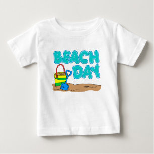 T-shirt Pour Bébé Jour de la plage