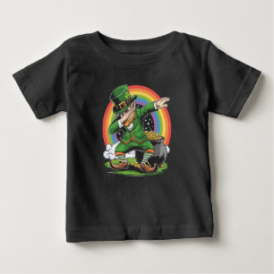 T-shirt Pour Bébé Jour de la Saint Patrick Dabbing Leprechaun Dab Da