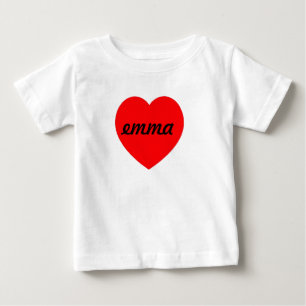 T-shirt Pour Bébé Jour de la Saint Valentin
