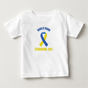 T-shirt Pour Bébé Journée mondiale du syndrome de Down (2)