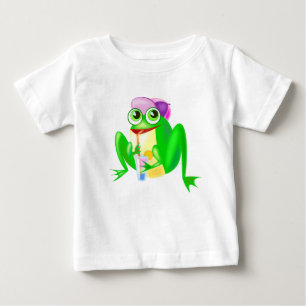 T-shirt Pour Bébé Joyeuse Grenouille bébé T-shirt cadeau cadeau