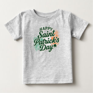 T-shirt Pour Bébé Joyeuse Saint Patrick vintage