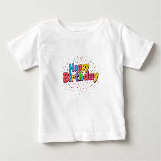 T-shirt Pour Bébé Joyeux anniversaire