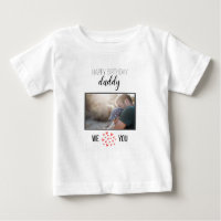 JOYEUX ANNIVERSAIRE DADDY VÊTEMENTS BÉBÉ PHOTO PER
