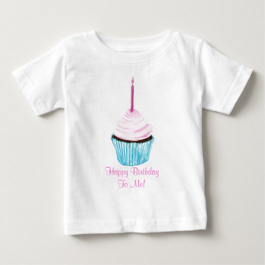 T-shirt Pour Bébé Joyeux anniversaire pour moi Tee (Devant)