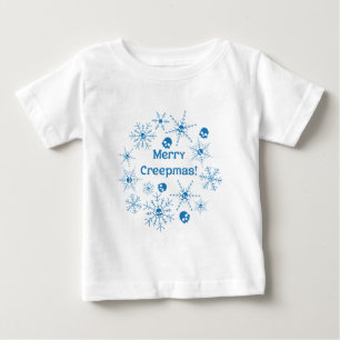 T-shirt Pour Bébé Joyeux Creepmas !