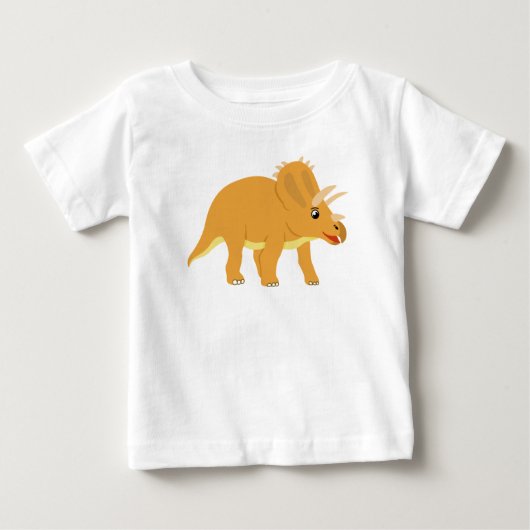 T-shirt Pour Bébé Joyeux dinosaure pour Toddle (Devant)