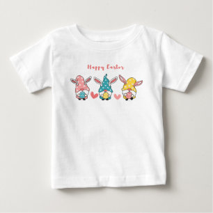 T-shirt Pour Bébé Joyeux Gnomes de Pâques