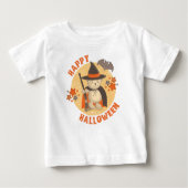 T-shirt Pour Bébé Joyeux halloween (Devant)