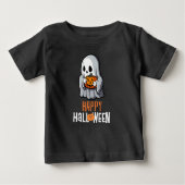T-shirt Pour Bébé Joyeux halloween (Devant)