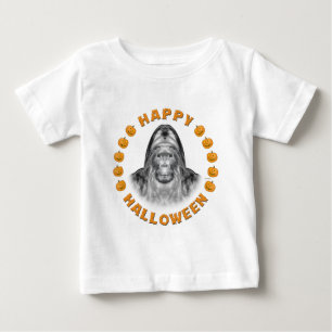 T-shirt Pour Bébé Joyeux Halloween Bigfoot