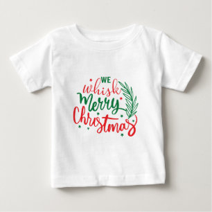 T-shirt Pour Bébé Joyeux Noël