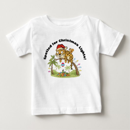 T-shirt Pour Bébé Joyeux Noël (Devant)
