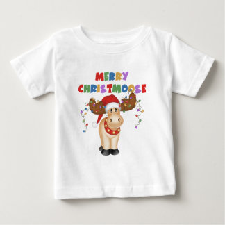 T-shirt Pour Bébé Joyeux Noël Christmoose