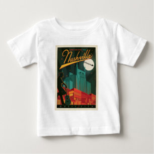 T-shirt Pour Bébé Joyeux Noël de Nashville