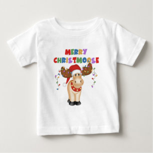 T-shirt Pour Bébé Joyeux Noël de Noël