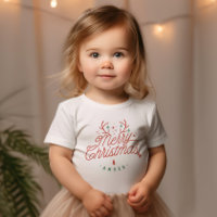 Joyeux Noël Nom de famille Reindeer Holiday