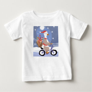 T-shirt Pour Bébé Joyeux Noël oie