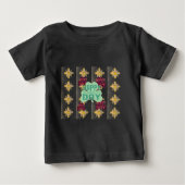T-shirt Pour Bébé Joyeux Saint Patrick's Day Lovely Art Print (Devant)