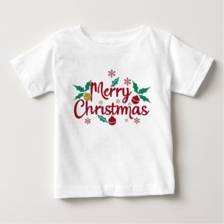 T-shirt Pour Bébé Joyeux T-shirt bébé Noël