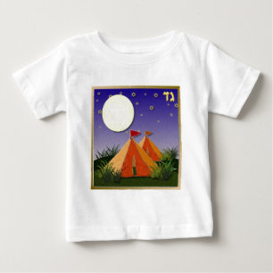 T-shirt Pour Bébé Judaica 12 Tribus Israël Gad