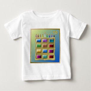 T-shirt Pour Bébé Judaica 12 Tribus Israël Lévi