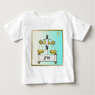 T-shirt Pour Bébé Judaïque 12 Tribus Israël Dan