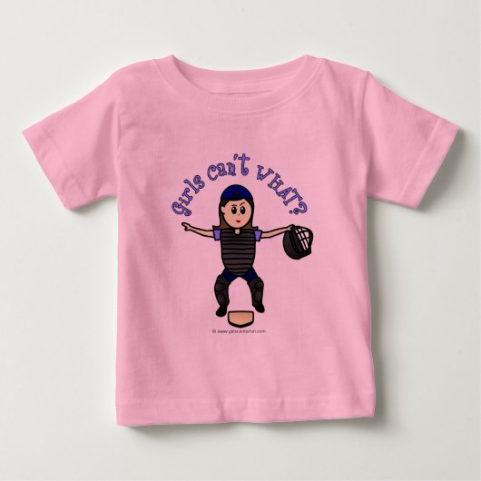 T-shirt Pour Bébé Juge-arbitre féminin léger (Devant)