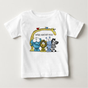 T-shirt Pour Bébé Jungle Friends-Wild About You