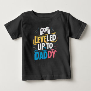 T-shirt Pour Bébé Jusqu'à papa